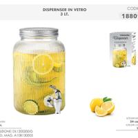 NUOVO DISPENSER CON RUBINETTO🤩🤩🤩

CAPIENZA 3 L