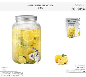 NUOVO DISPENSER CON RUBINETTO🤩🤩🤩

CAPIENZA 3 L