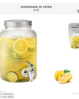 NUOVO DISPENSER CON RUBINETTO🤩🤩🤩

CAPIENZA 3 L