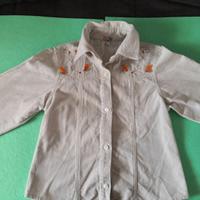 Camicia in velluto a costine. Melby Child. 7 anni