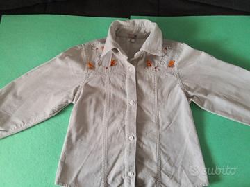 Camicia in velluto a costine. Melby Child. 7 anni