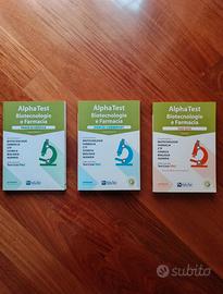 Kit Alpha Test Biotecnologie Farmacia 3 libri