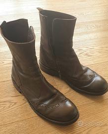 Stivaletto uomo in pelle MOMA Tg.43