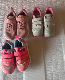 3 Scarpe bambina n.28 new balance puma e primihi