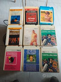 25 cassette stereo8 varie