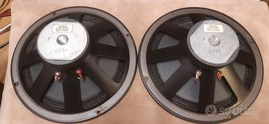  Coppia Woofer Sony T-8110-011-1 hi-fi vintage 
