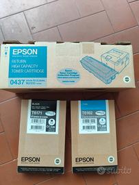 Epson toner 0437 x M2000 / cartucce T6171 e T6162