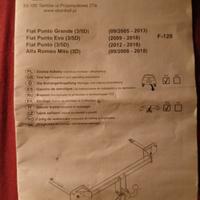 gancio traino  fisso