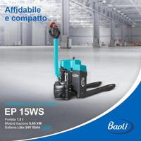 Promo transpallet elettrico con tecnologia a litio
