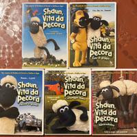 Shaun, vita da pecora DVD volume 1, 2, 3, 4 e 5