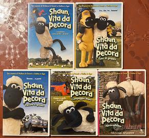 Shaun, vita da pecora DVD volume 1, 2, 3, 4 e 5