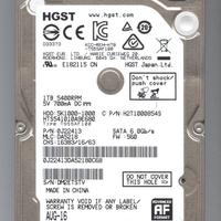 HD 2.5" Hitachi H2T1000854S 1 TB SATA 5400 rpm 8 M