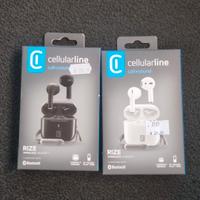 coppia di auricolari bluetooth 