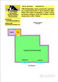 Locale centralissimo su via Roma