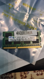 Ram samsung sram ddr3 4gb 204 pin 1333mhz laptop