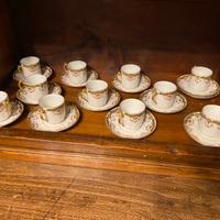 Servizio caffè Limoges originale – 11 tazzine