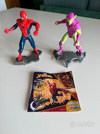 Action Figure Spiderman e Goblin Kinder Marvel
