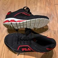 Scarpe fila nere bambino 36