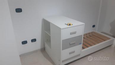 Cameretta Pali zoom con letto trasformabile