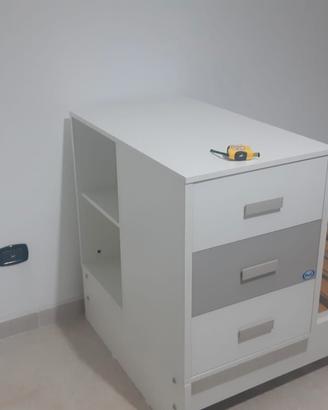 Cameretta Pali zoom con letto trasformabile