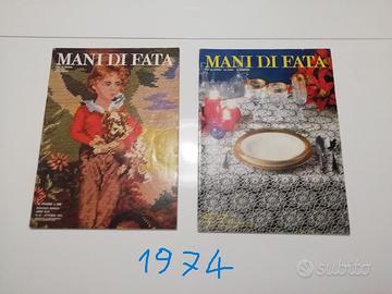 Mani di fata rivista di ricamo e cucito 73 numeri.