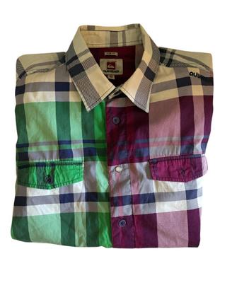 Camicia Quiksilver Multicolor Tg.M