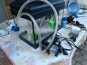 acquario 20 litri completo di accessori 