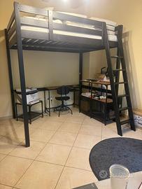 Camera completa + studio IKEA pari al nuovo