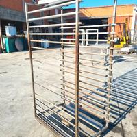 portateglie carrellato per forno rotor usato