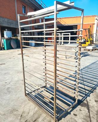 portateglie carrellato per forno rotor usato