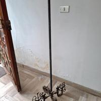 Torciere, candeliere in ferro vintage