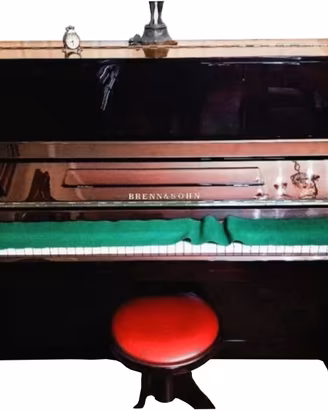 Pianoforte verticale Brenn & Sohn DU-120 Ciliegio 