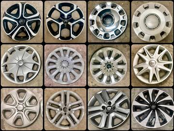 Copricerchi vari marchi 15" e 16" "Entra e leggi"