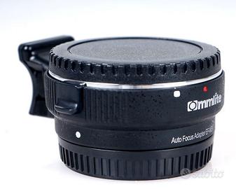 Commlite - Adattatore EF-NEX EF-E MOUNT Sony-Canon