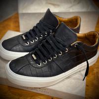 Sneaker in pelle Jimmy  Choo uomo - taglia 41.5