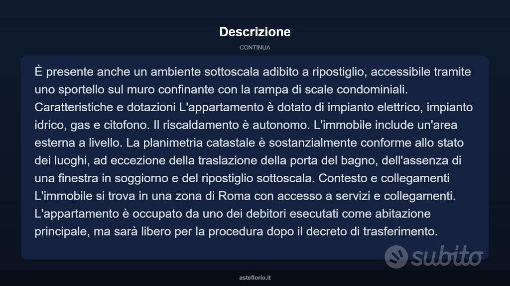 Appartamento – Roma, Torre Gaia - Vista 4