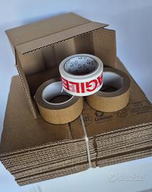 Kit imballaggio:  20 scatole + 3 nastro adesivo