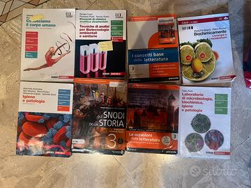 Libri scolastici superiori Biotecnologie Sanitarie
