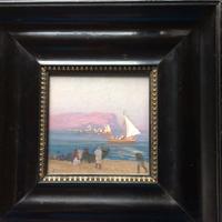 Coppia di quadri a olio Mendl Albert