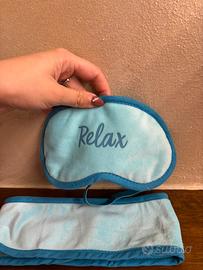 Maschera notte+fascia capelli