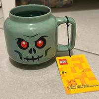 Lego Tazza grande in ceramica con scheletro Verde
