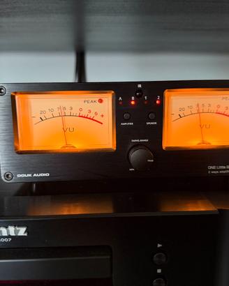 VU meter e selettore audio