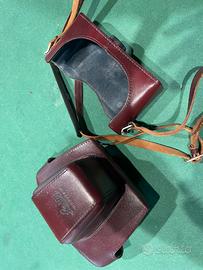 Leica SL2 borsa pelle bordeaux