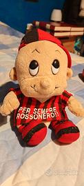 RARISSIMO Peluche Bambino Milan Anni 90