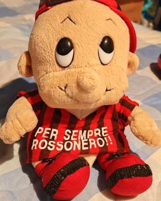 RARISSIMO Peluche Bambino Milan Anni 90