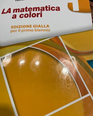 La Matematica Colori edizione gialla 1