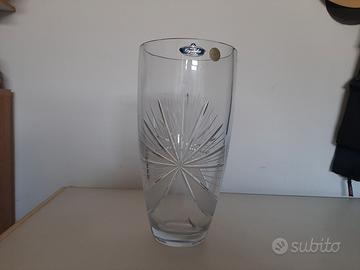 VASO IN CRISTALLO DI BOEMIA