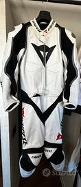 Tuta Dainese Laguna Seca 4, 2 pezzi, taglia 48