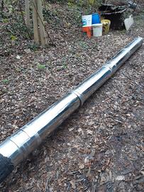 tubo in acciaio doppia parete 