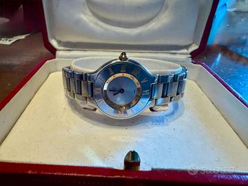 Orologio Cartier Must 21 Donna - Acciaio e Oro - F